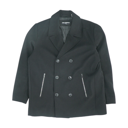 Black Solid Coat