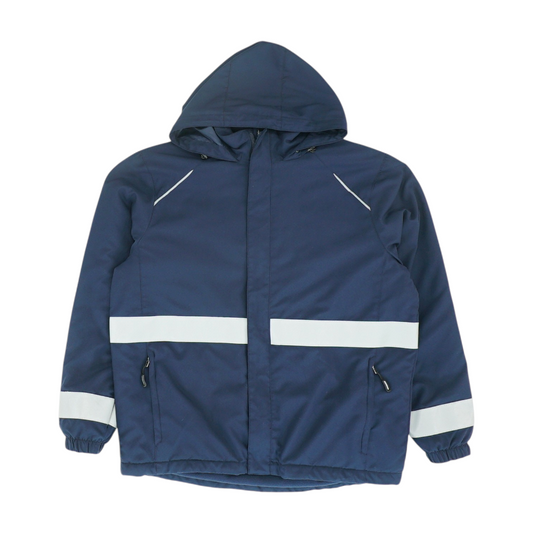 Navy Color Block Jacket