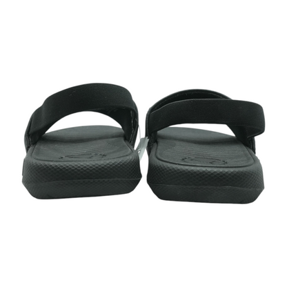 Black Athletic Slides Shoes