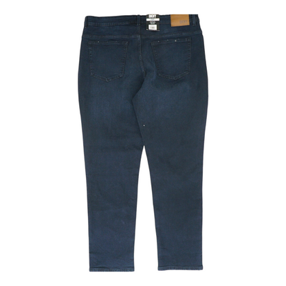Navy Straight Jeans