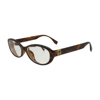 Tortoise FF 0070/F Rectangle Prescription Eyewear