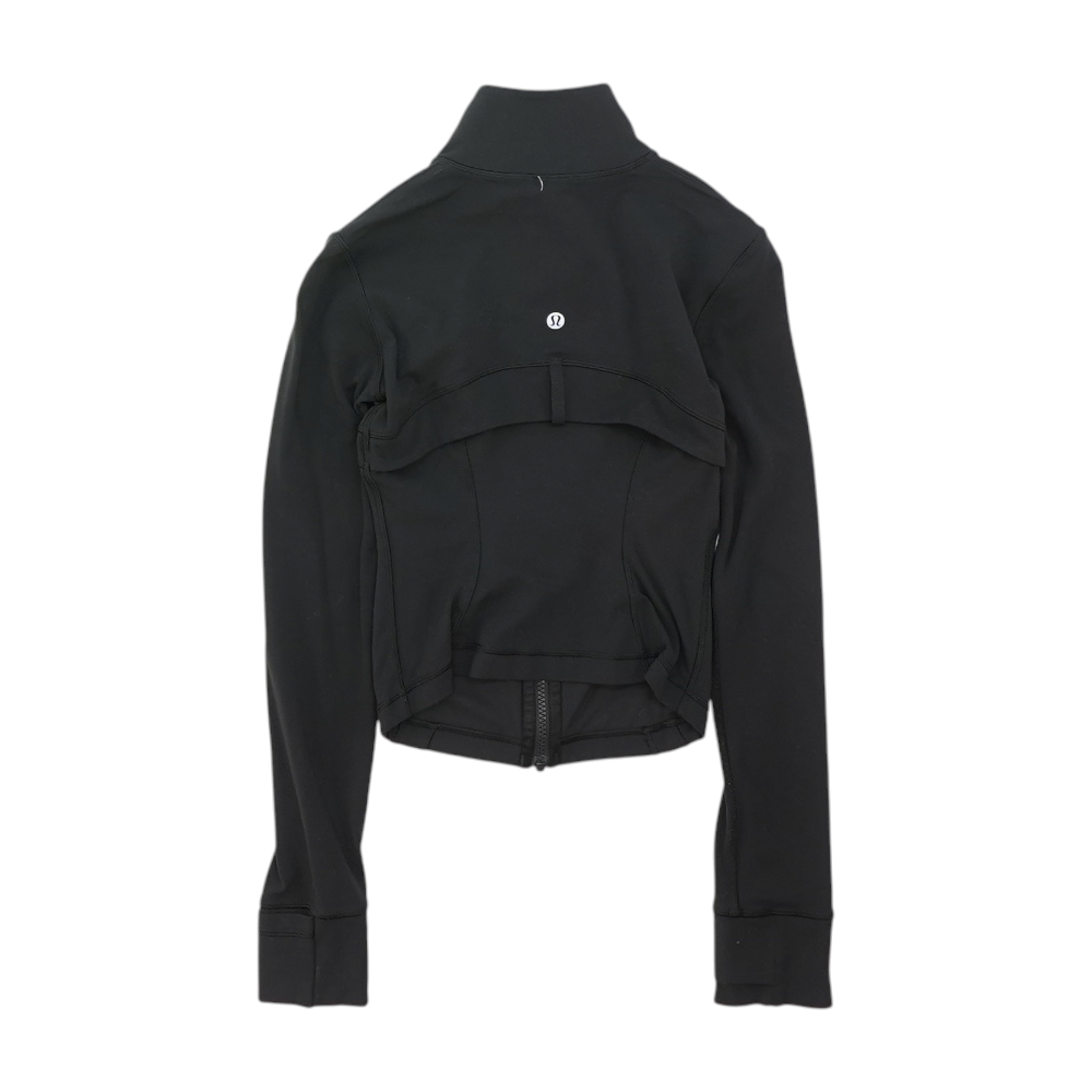 Black Solid Active Jacket