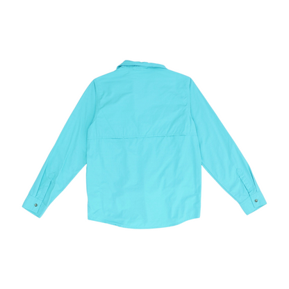 Green Outdoor Button Down