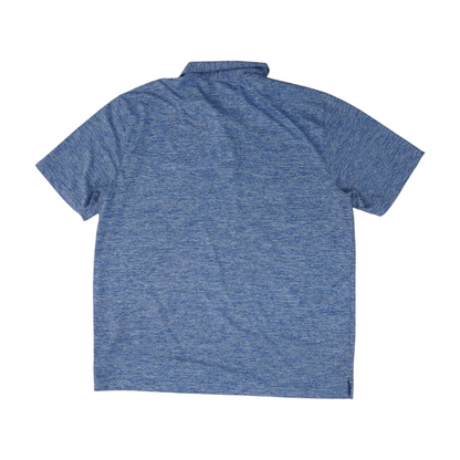 Blue Print Short Sleeve Polo