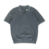 Navy Solid Short Sleeve Polo