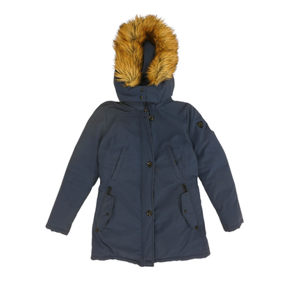 Blue Solid Jacket