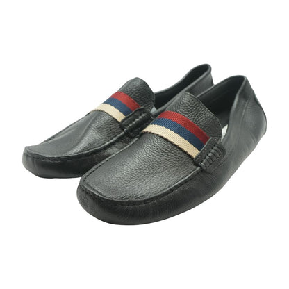 Black Leather Loafer Dress Shoes