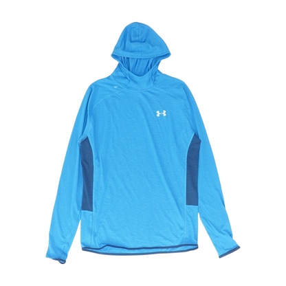 Blue Striped Hoodie Pullover
