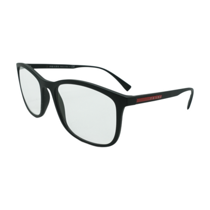 Black SPS 01T Square Prescription Eyewear
