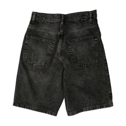 Black Denim Shorts