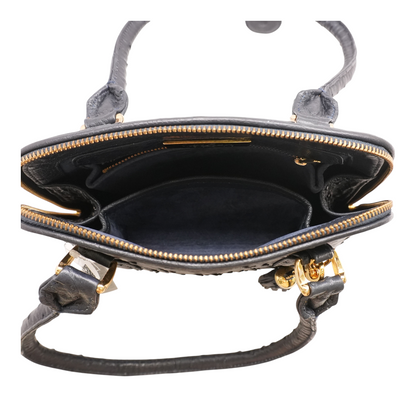 Ostrich Leather Knysna Midi Hepburn Bag