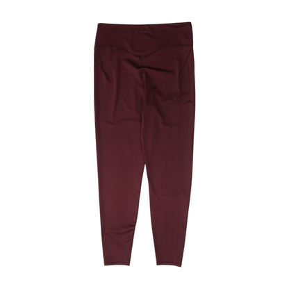 Burgundy Active Leggings