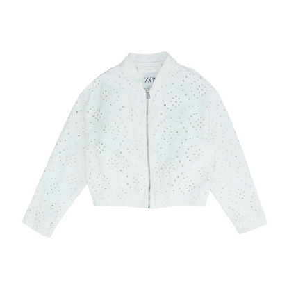 White Denim Jacket