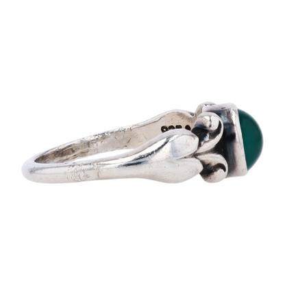 Sterling Silver Chalcedony Fashion Ring