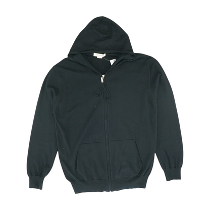 Black Solid Cardigan Sweater