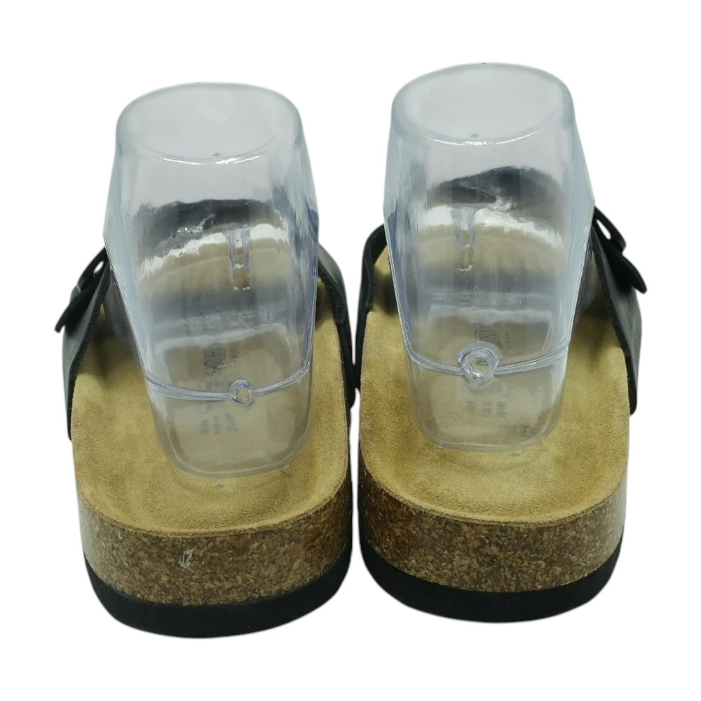 Black Flat Sandals