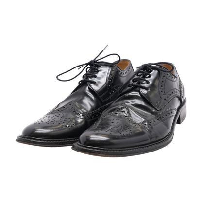 Black Lace-Up Dress Shoes