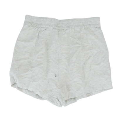 Beige Solid Chino Shorts