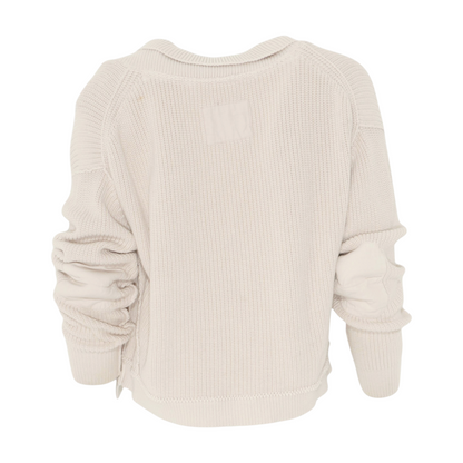 Beige Cardigan Sweater