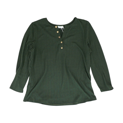 Green Plus Pullover Sweater