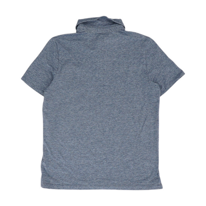 Navy Solid Short Sleeve Polo