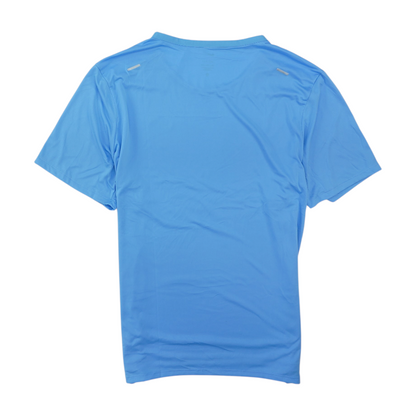 Blue Solid Active T-Shirt