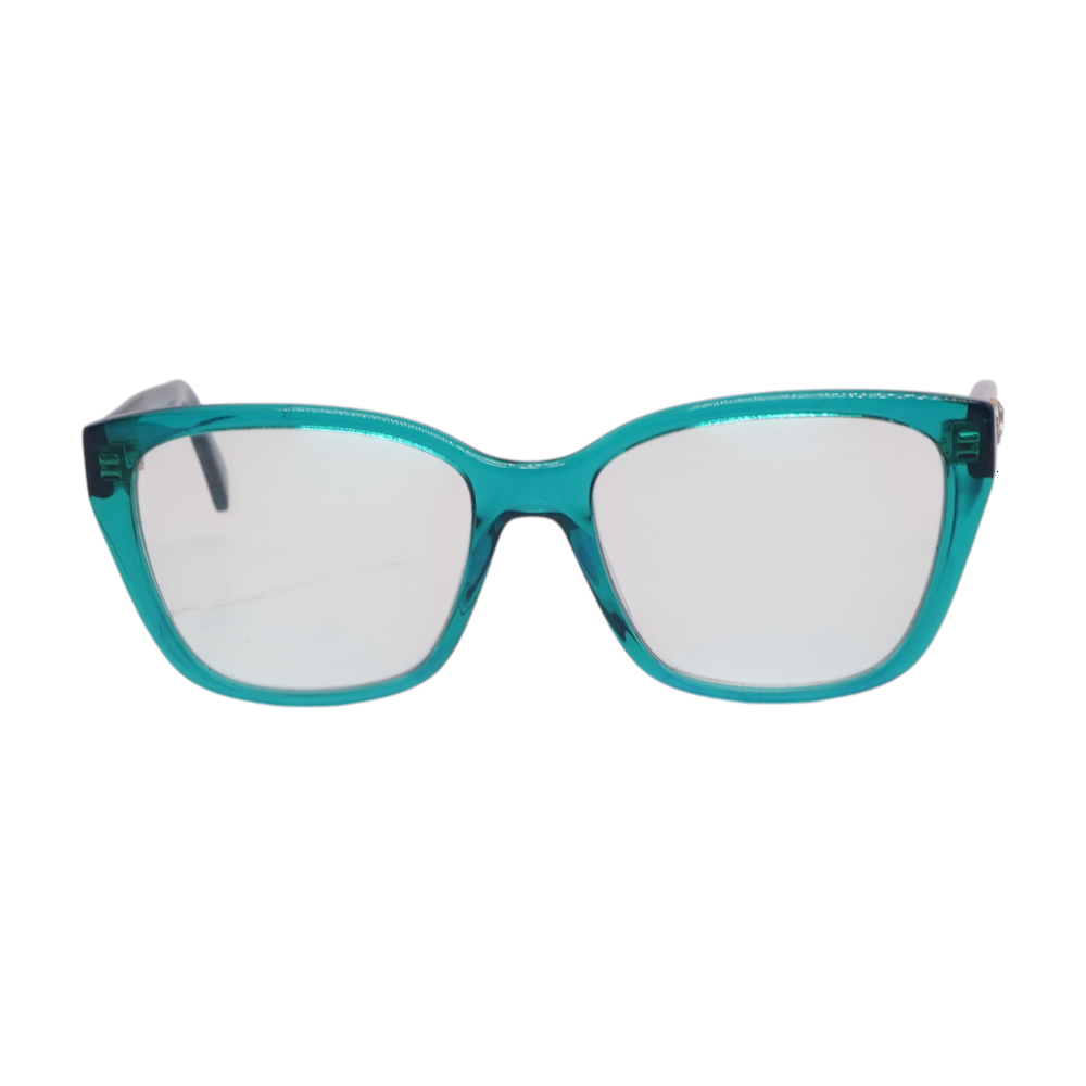 Green SK 2008 Square Prescription Eyewear