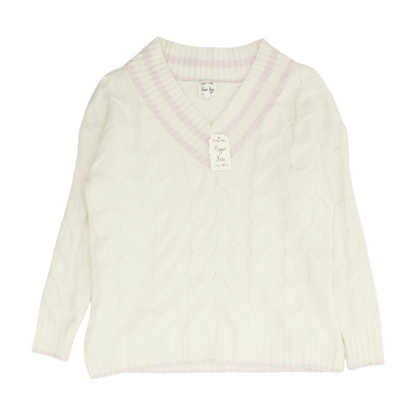 White Pullover Sweater