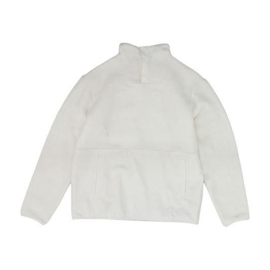 White 1/4 Zip Pullover