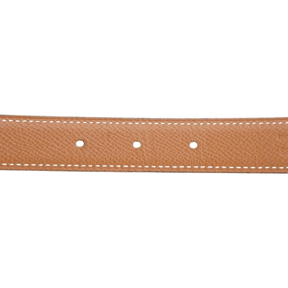 Noir & Gold Mini Constance Guillochee Belt Buckle & Reversible Leather Strap 24 mm in Swift and Epsom Calfskin