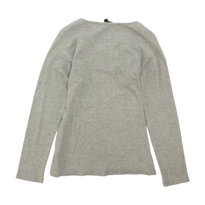 Gray Maternity Pullover Sweater
