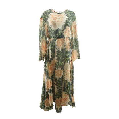 Multi Floral Formal Maxi Dress