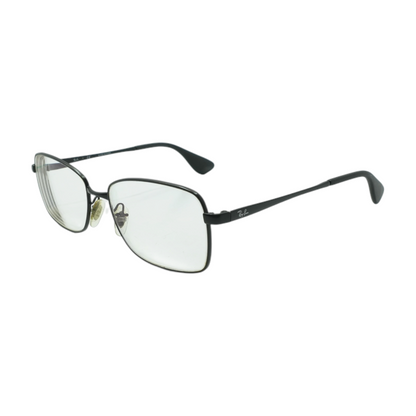 Black Rectangle Prescription Eyewear