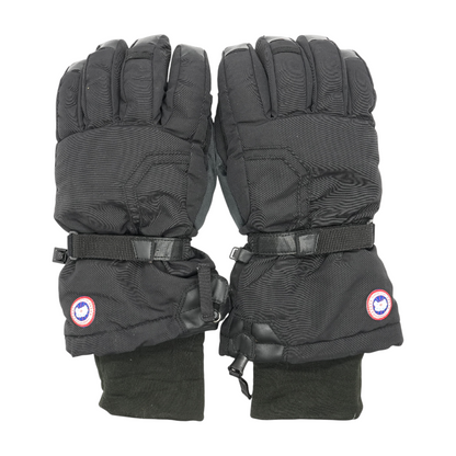 Black Thick Black Gloves