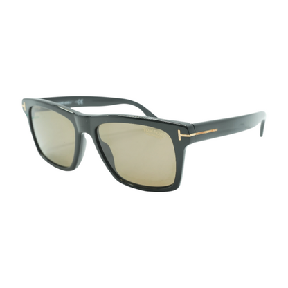 Black Buckley-02 Square Sunglasses