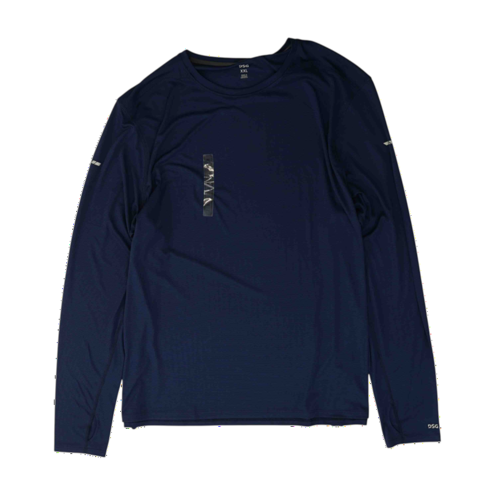 Navy Solid Active T-Shirt