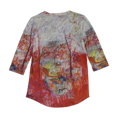 Multi Graphic Blouse