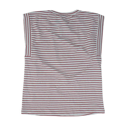 White Striped Blouse
