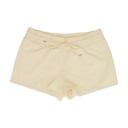 Yellow Solid Active Shorts