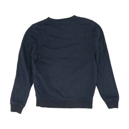 Navy Color Block Sweatshirt Pullover