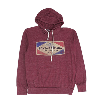 Red Solid Hoodie Pullover