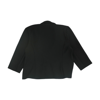 Black Solid Blazer