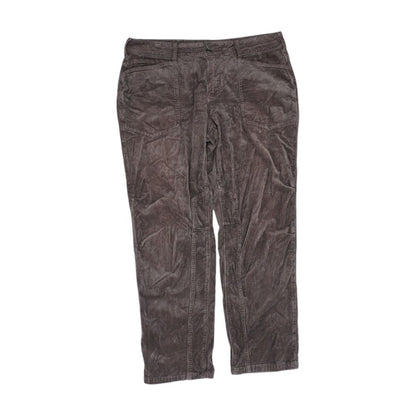 Brown Solid Chino Pants