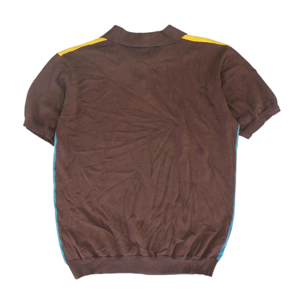 Multi Color Block Short Sleeve Polo