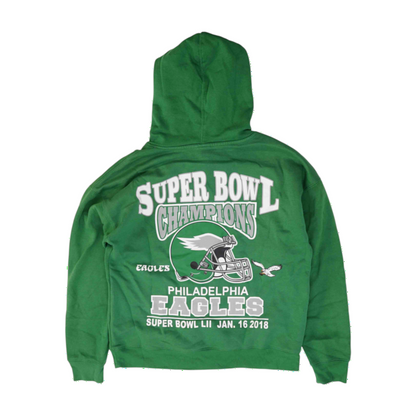 Green Philadelphia Eagles Solid Hoodie Pullover