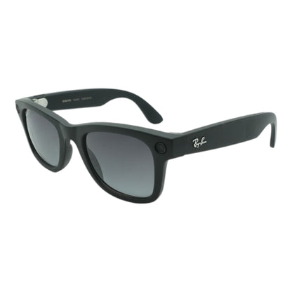 Black Meta Wayfarer Smart Glasses