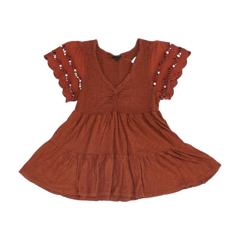 Burgundy Blouse