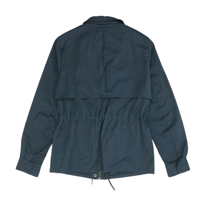Blue Solid Jacket