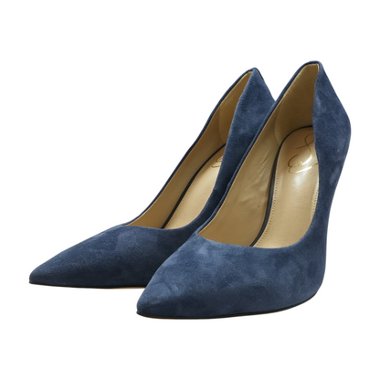 Navy Stiletto Heels