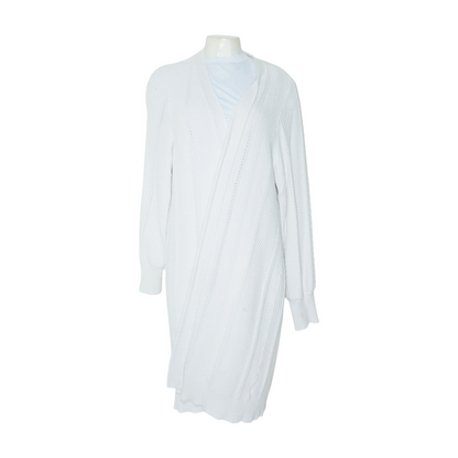 White Cardigan Sweater